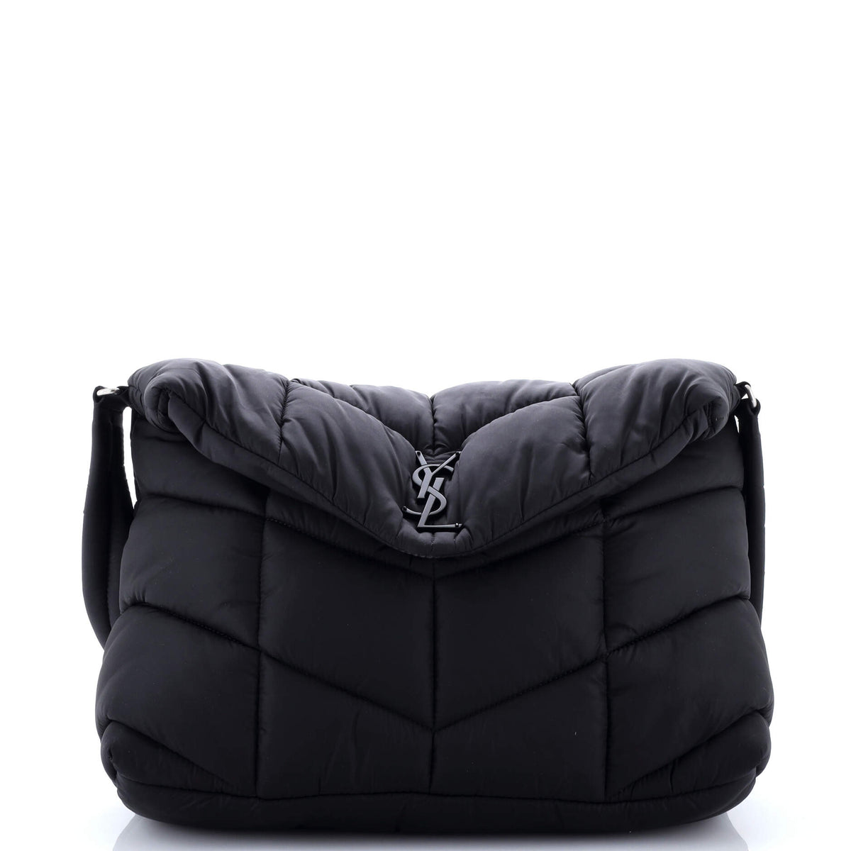Loulou Puffer Messenger Bag Quilted Econyl