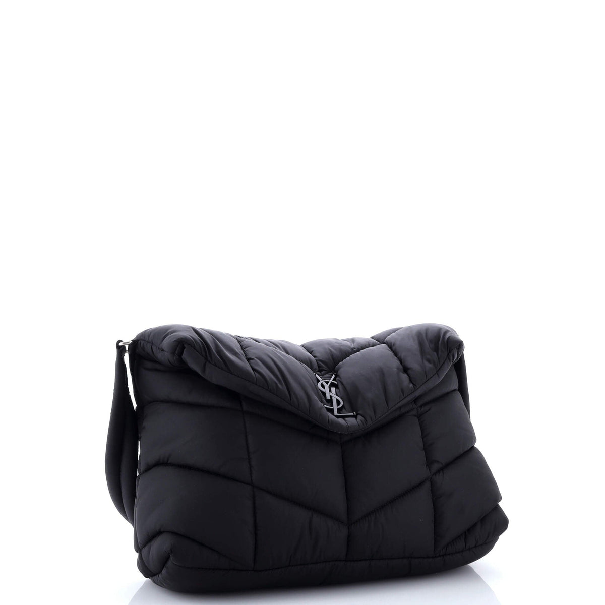 Loulou Puffer Messenger Bag Quilted Econyl
