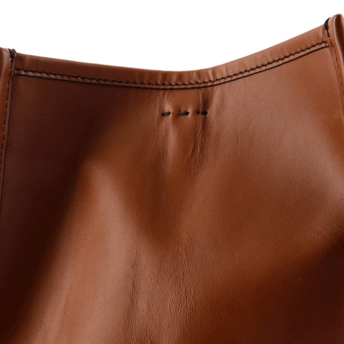 Sunshine Shopper Tote Leather Large