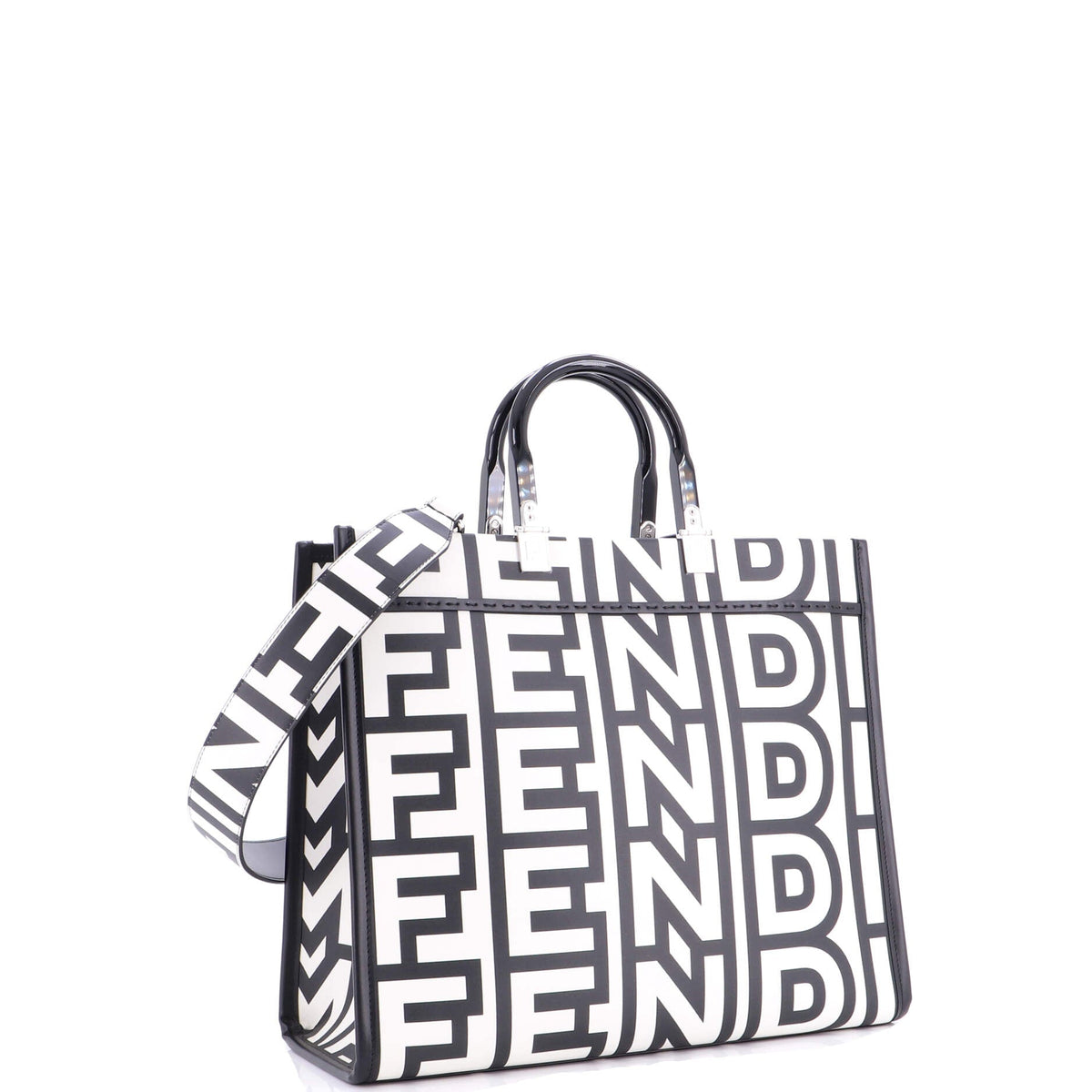 x Marc Jacobs Sunshine Shopper Tote Printed Leather Medium