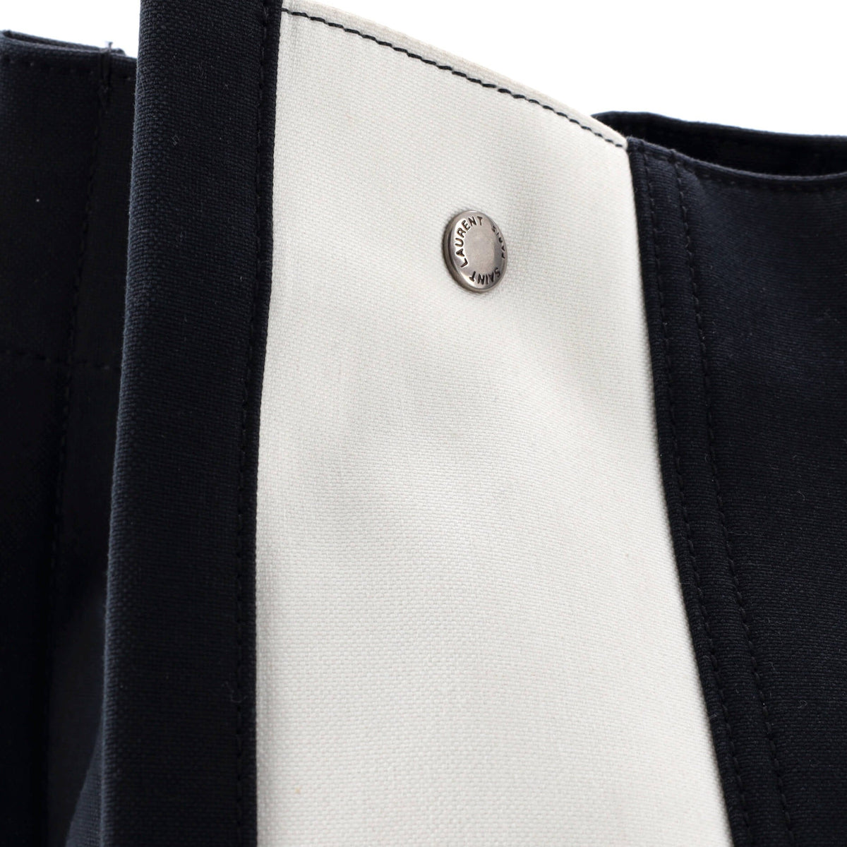 Noe Shopping Tote Striped Canvas Large
