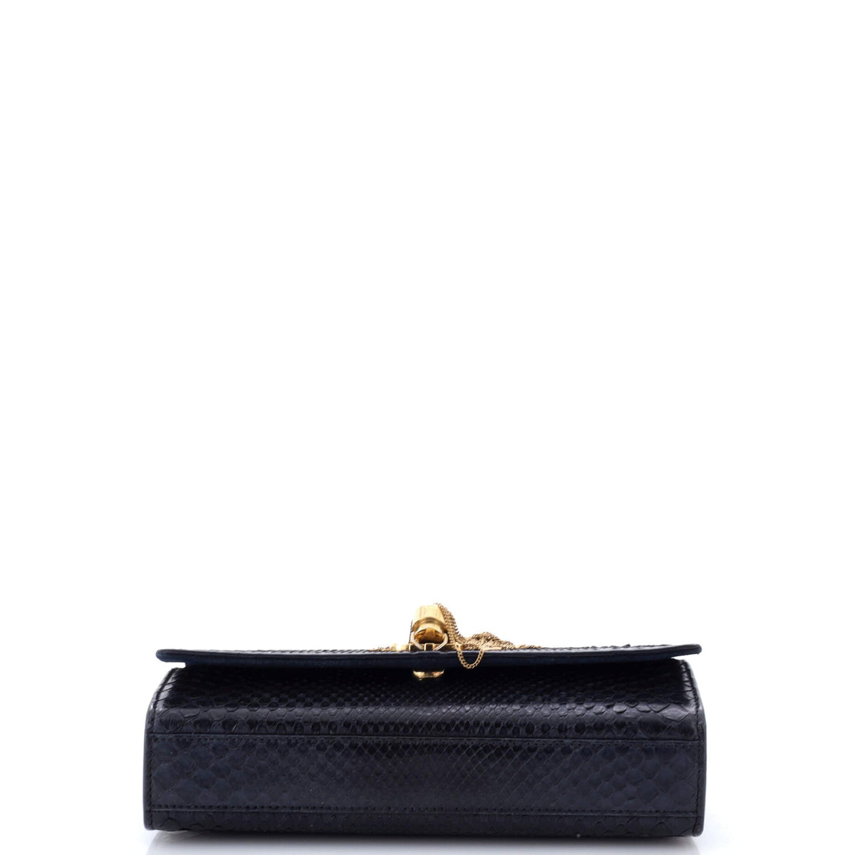 Classic Monogram Tassel Crossbody Bag Python Medium