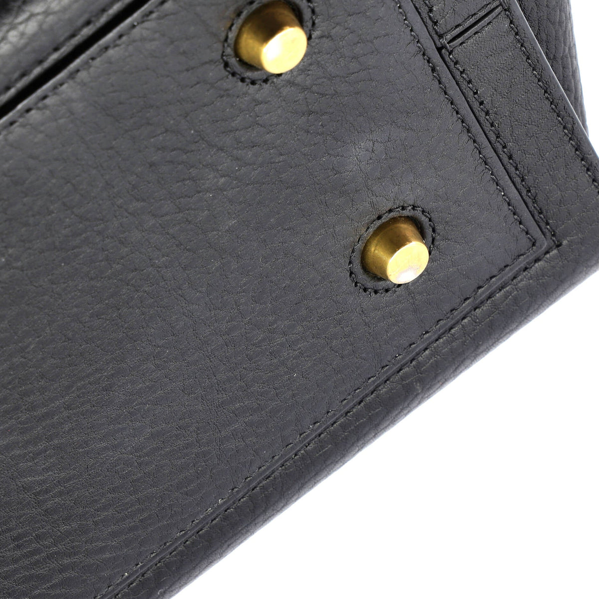 Tie Knot Tote Grainy Leather Small