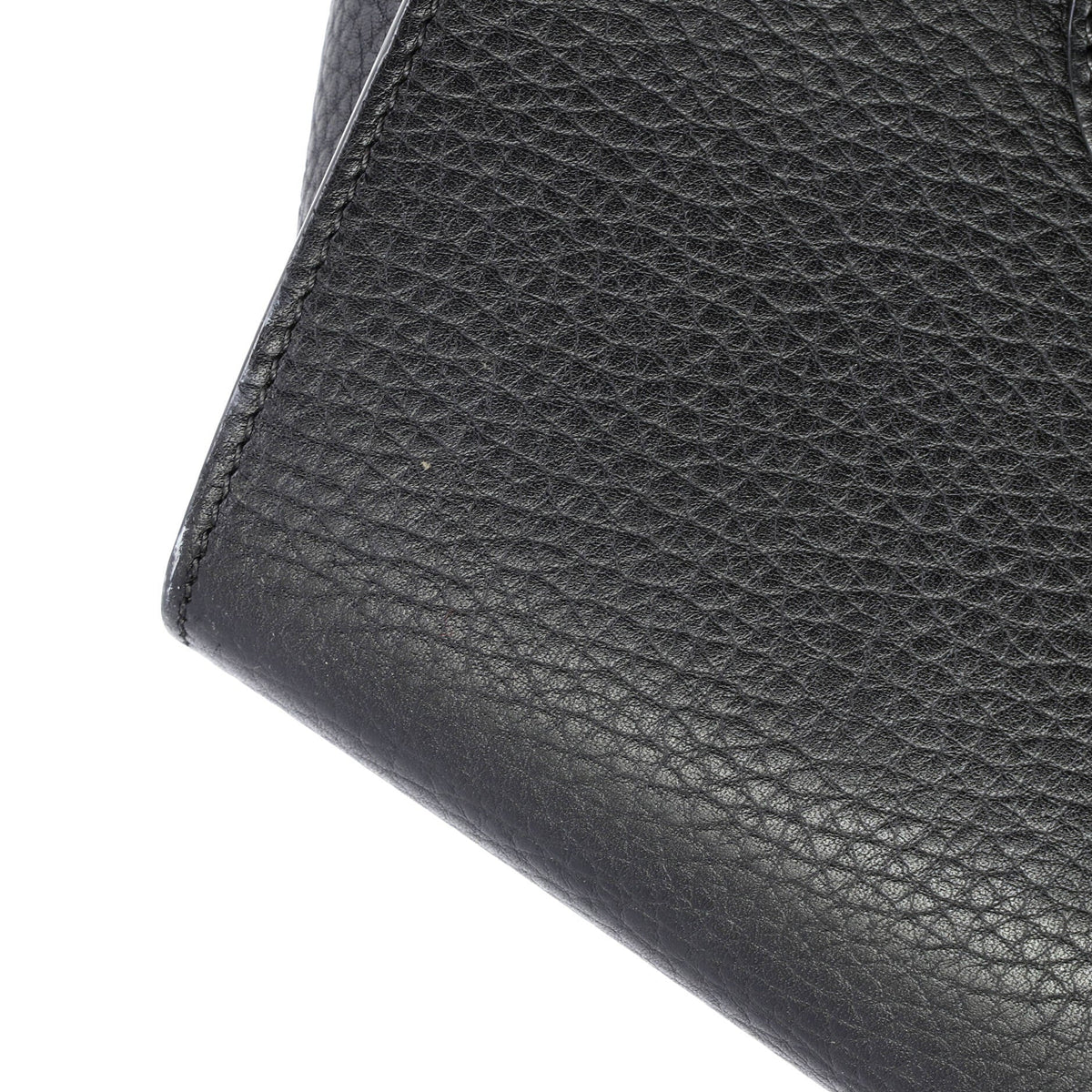 Tie Knot Tote Grainy Leather Small