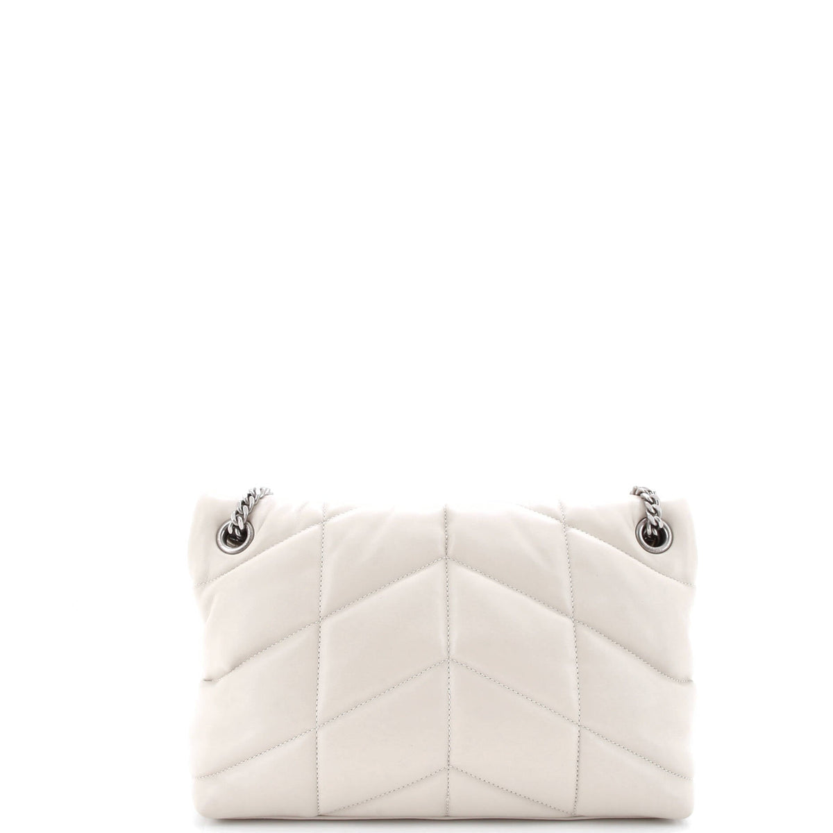 Loulou Puffer Shoulder Bag Quilted Leather Small