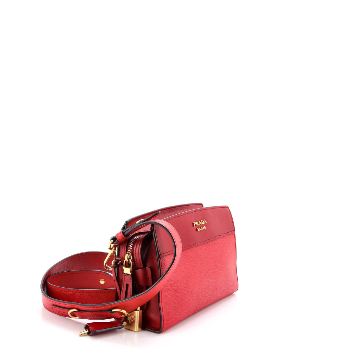 Esplanade Crossbody Bag Saffiano with City Calf Small