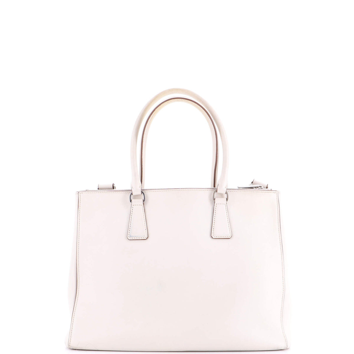 Double Zip Lux Tote Saffiano Leather Medium