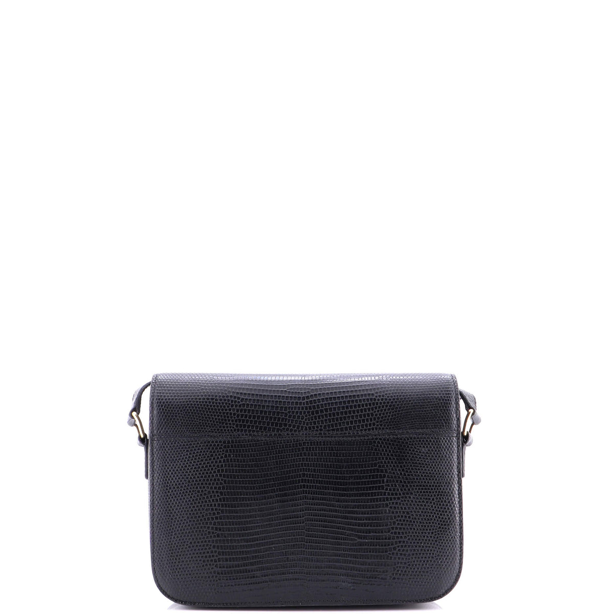 Triomphe Shoulder Bag Lizard Medium