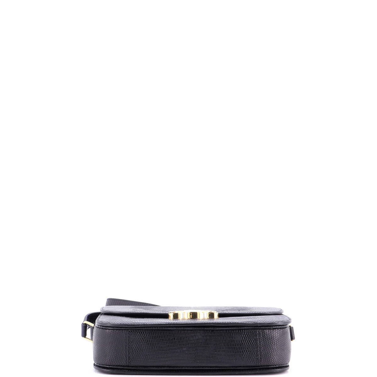 Triomphe Shoulder Bag Lizard Medium