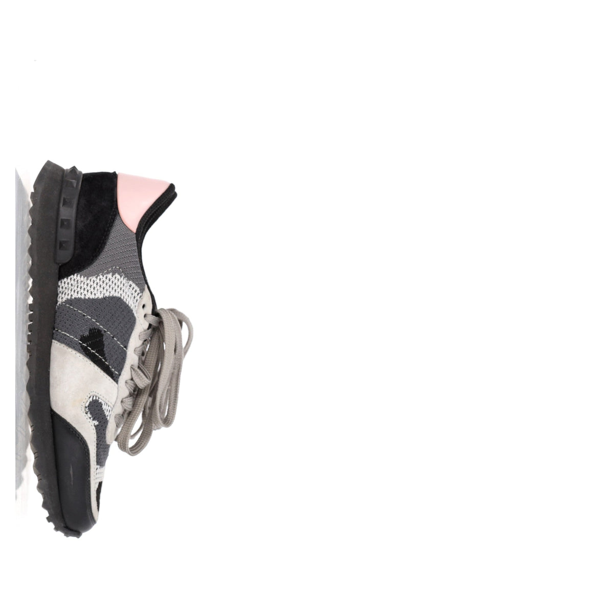 Valentino Garavani Rock Runner Camo in Multicolor Calfskin Leather