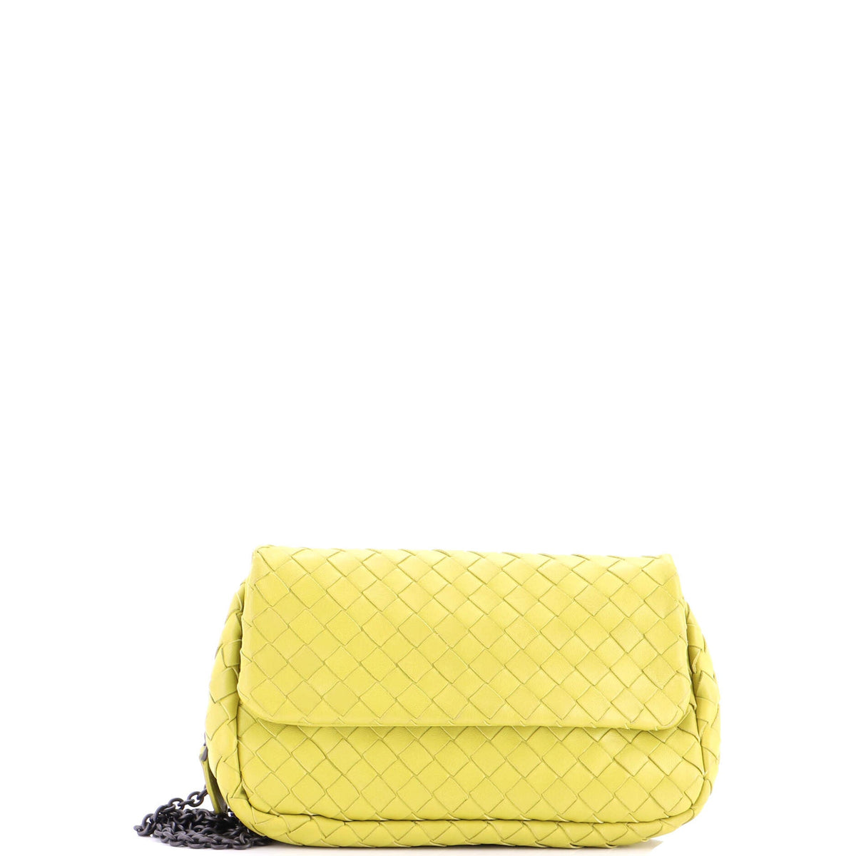 Expandable Chain Crossbody Bag Intrecciato Nappa Small