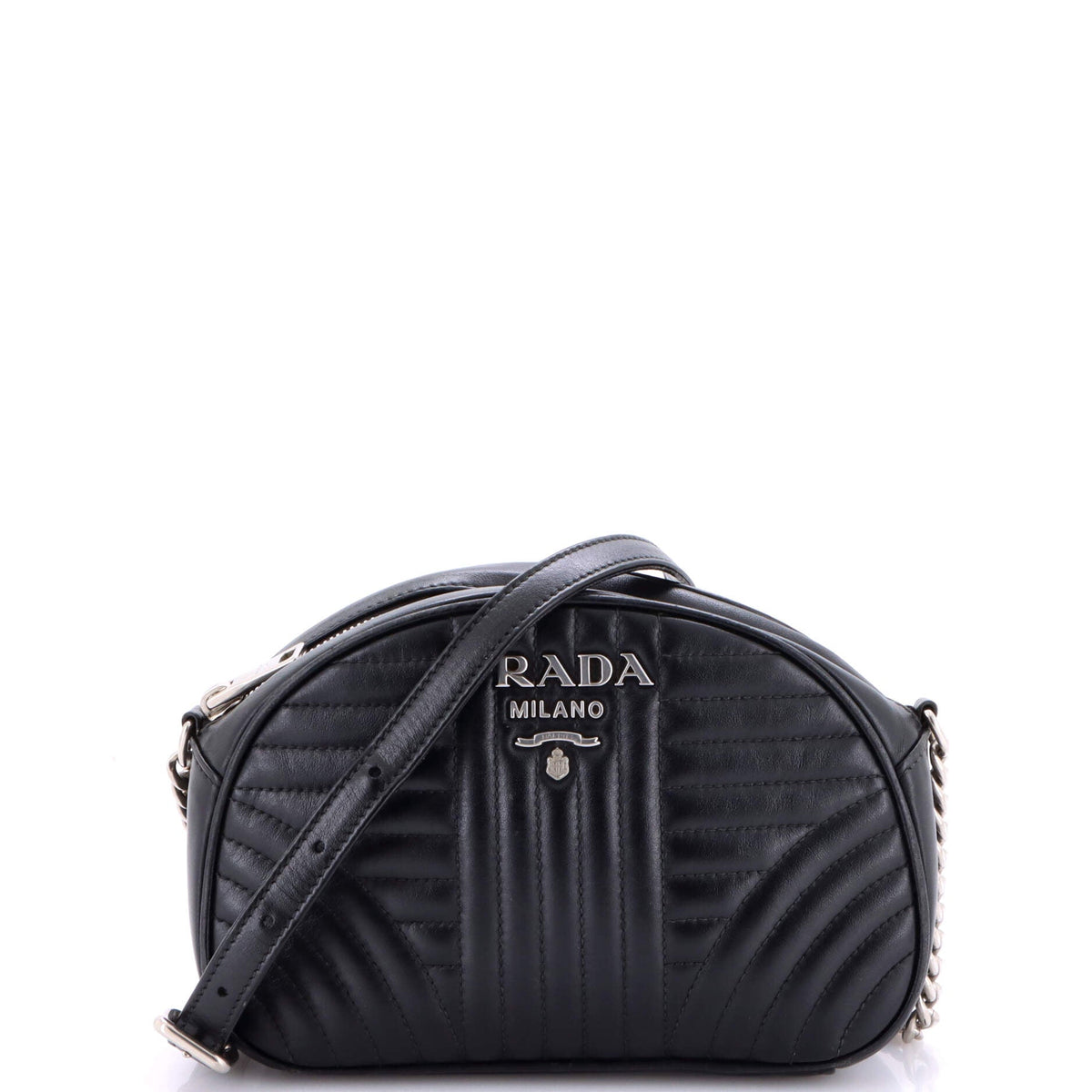 Dome Crossbody Bag Diagramme Quilted Leather Small