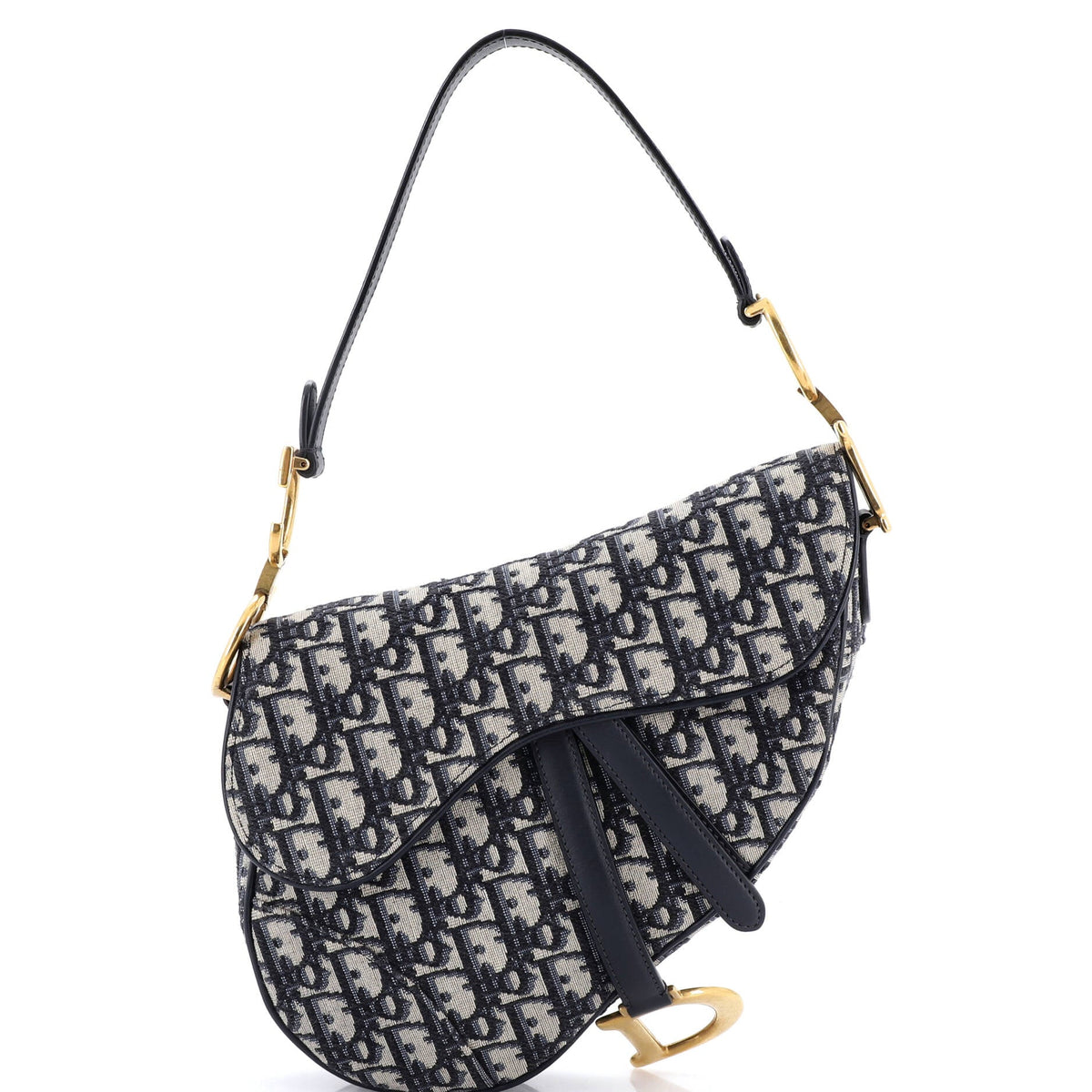 Saddle Handbag Oblique Canvas Medium