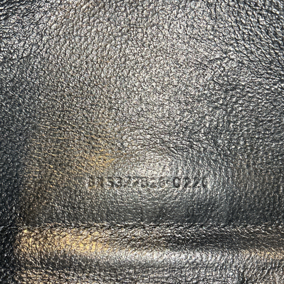 Classic Monogram Wallet on Chain Matelasse Chevron Leather Medium