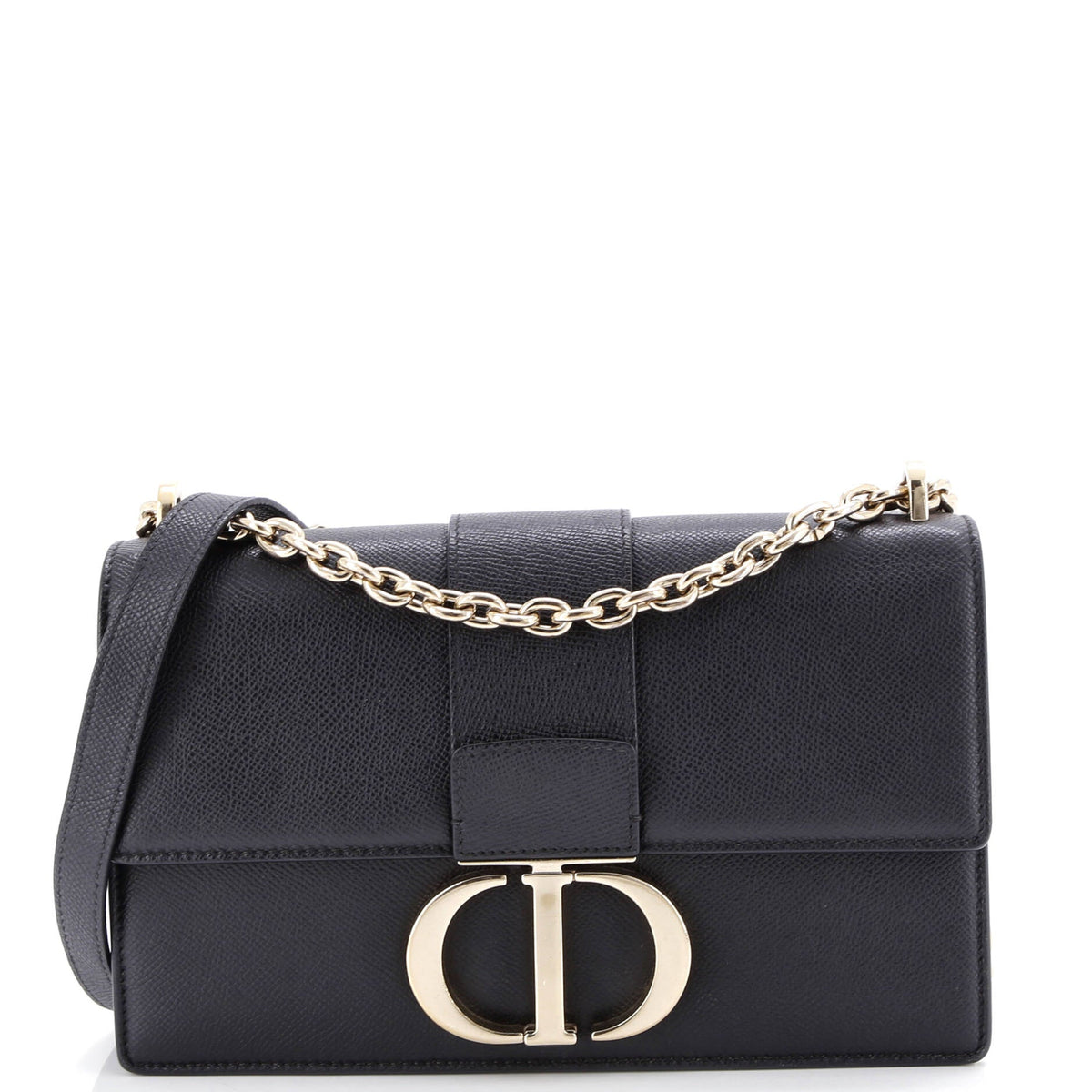 30 Montaigne Chain Flap Bag Leather