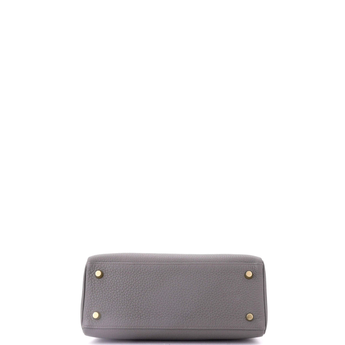 Kelly Handbag Grey Togo with Gold Hardware 25