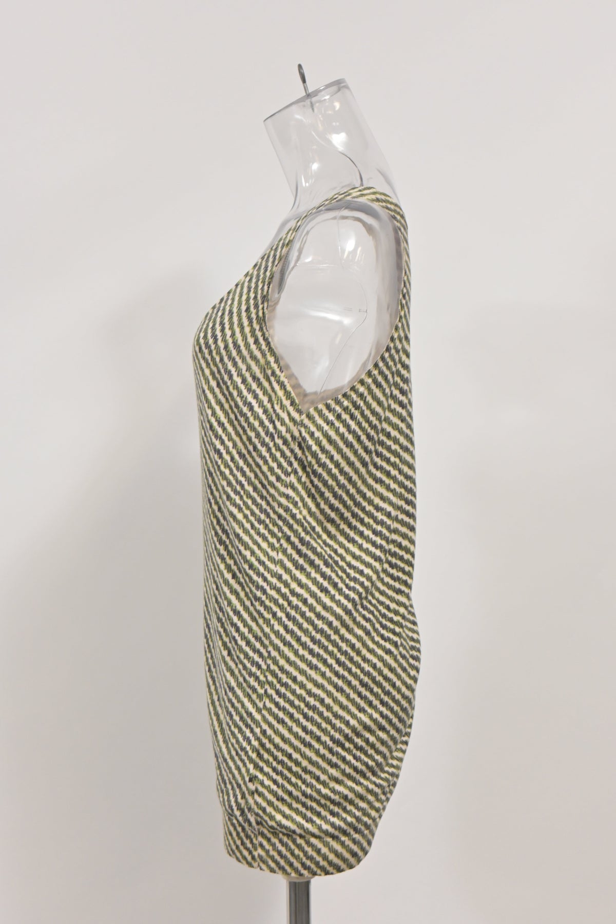 Bottega Veneta Stripe Printed Tank Top in Multicolor Silk