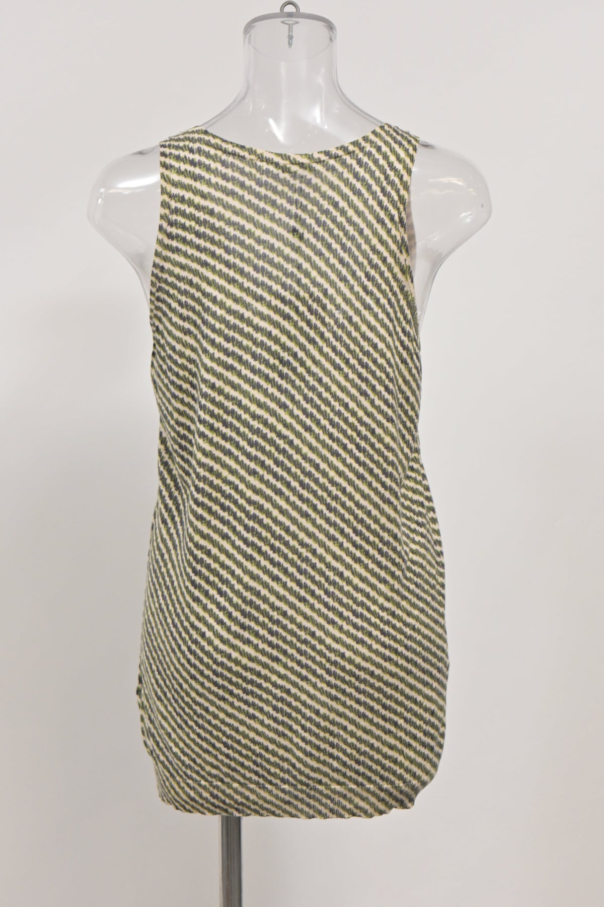 Bottega Veneta Stripe Printed Tank Top in Multicolor Silk