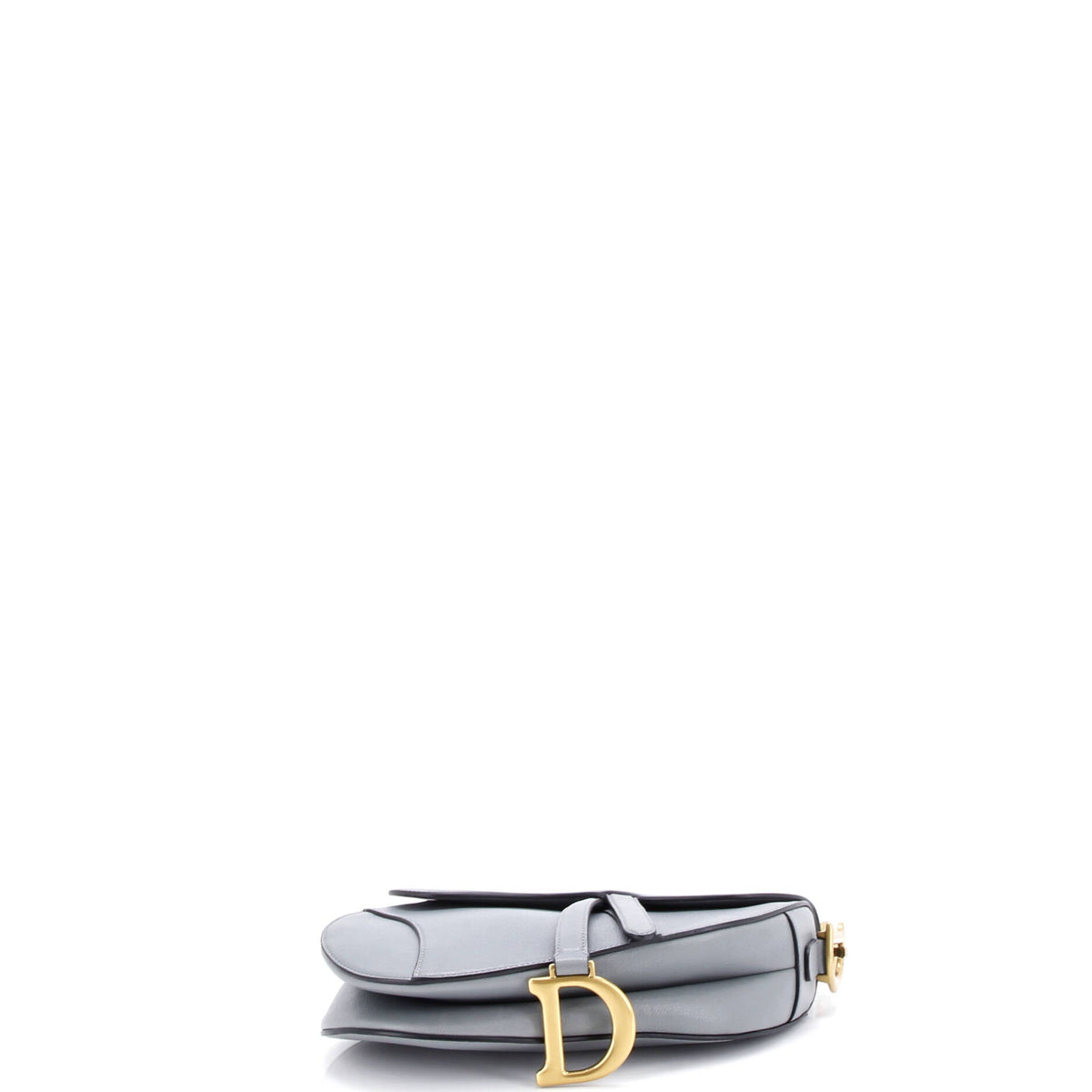 Saddle Handbag with Strap Leather Medium