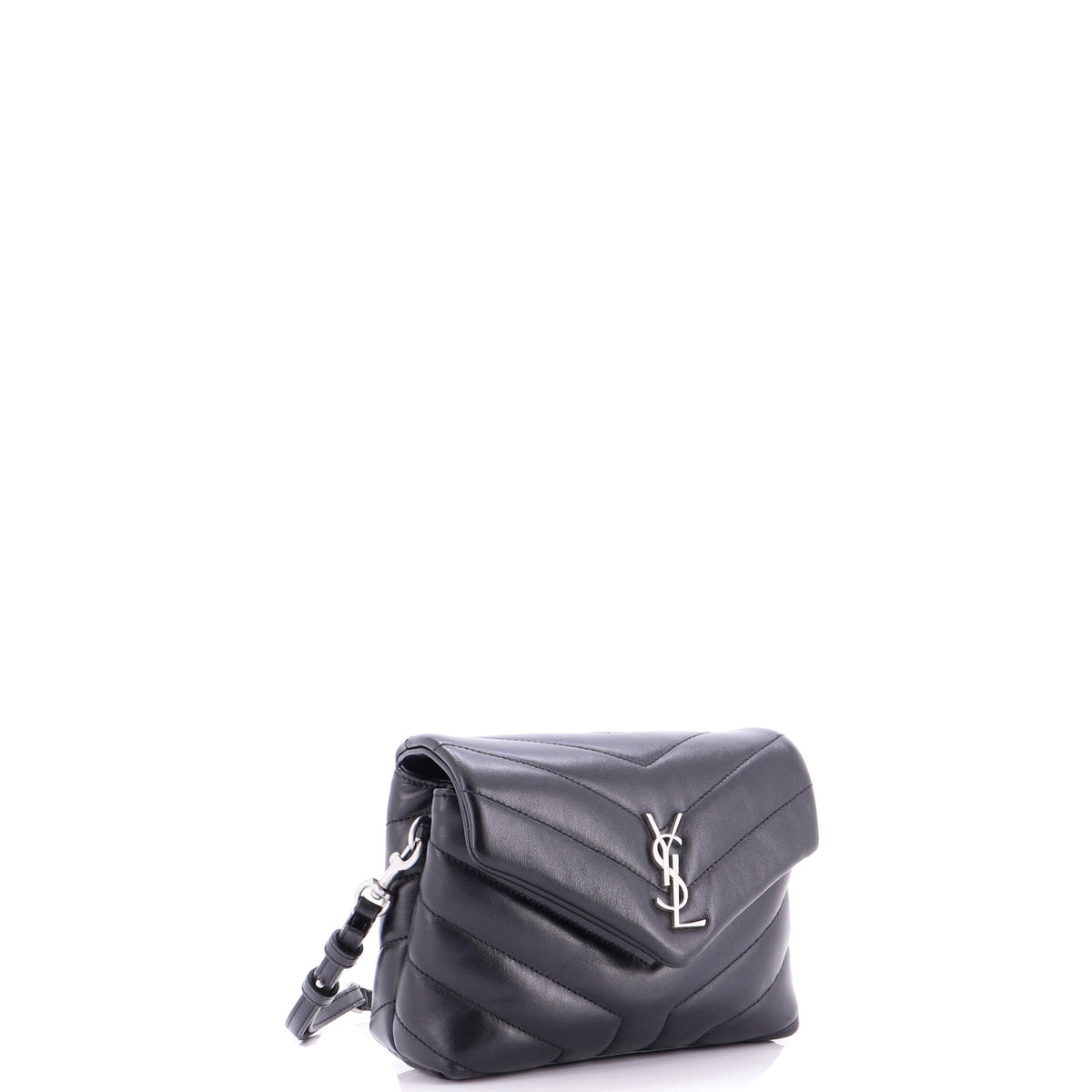 Loulou Shoulder Bag Matelasse Chevron Leather Toy