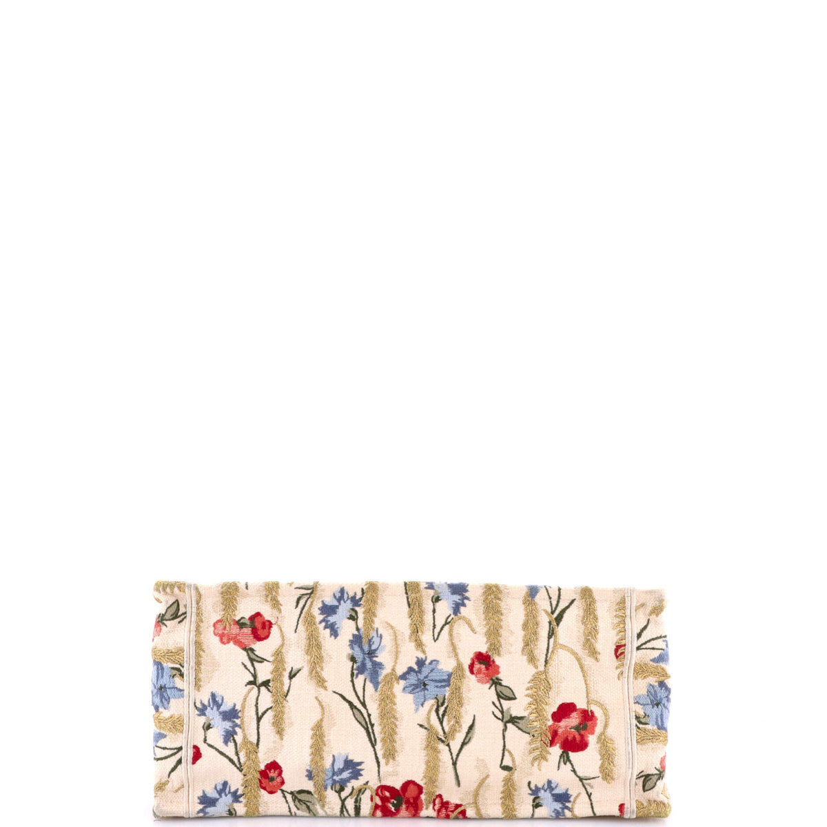 Book Tote Embroidered Canvas Medium