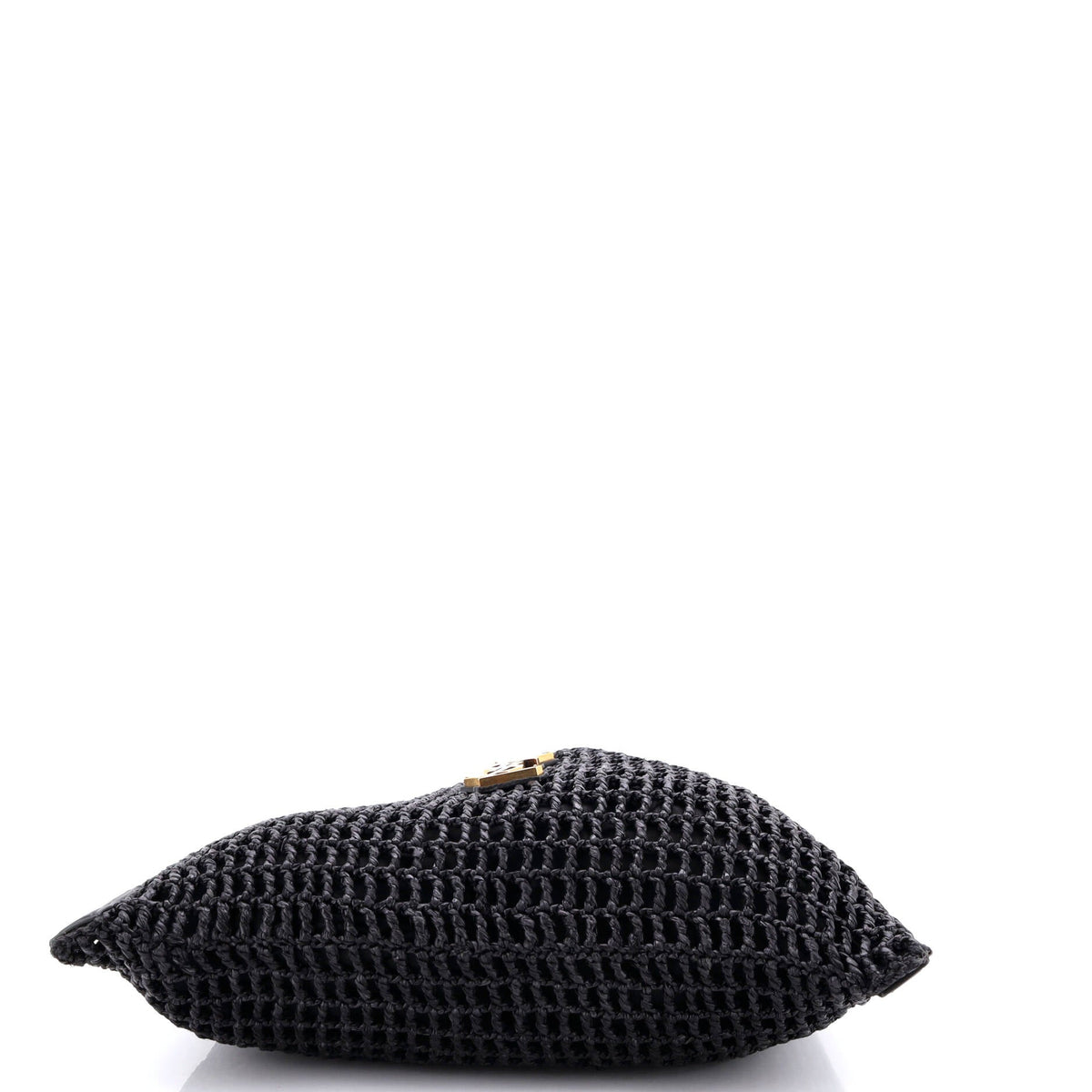 Oxalis Shoulder Bag Raffia Crochet with Leather