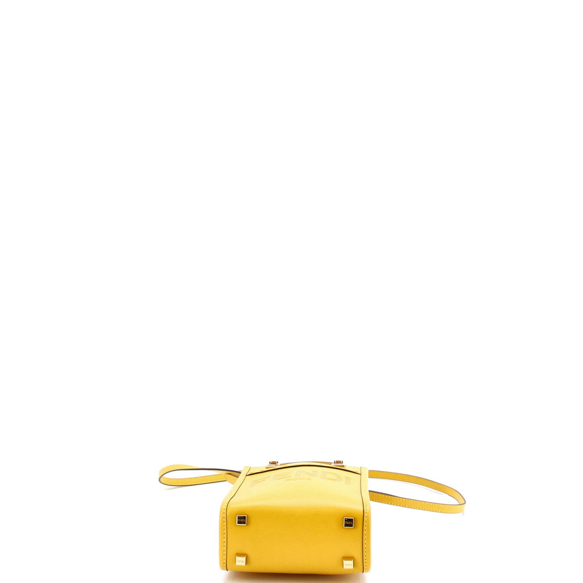 Sunshine Shopper Tote Leather Mini