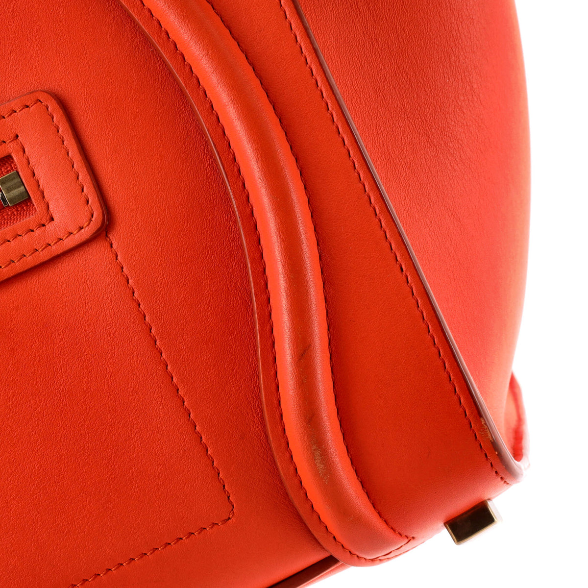 Luggage Bag Smooth Leather Micro
