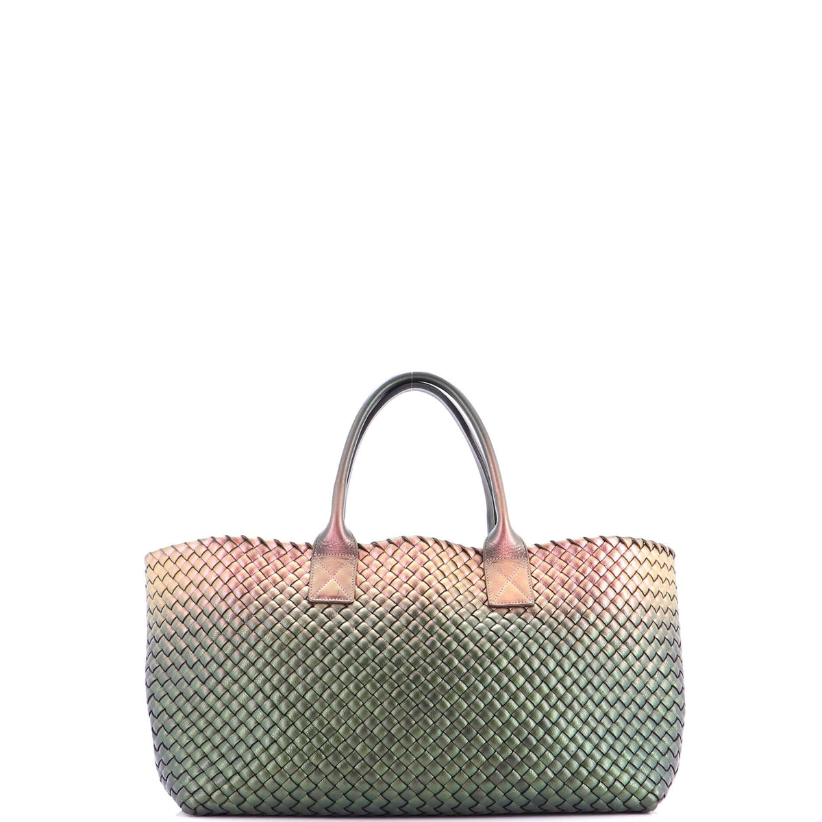 Cabat Tote Intrecciato Iridescent Nappa Medium