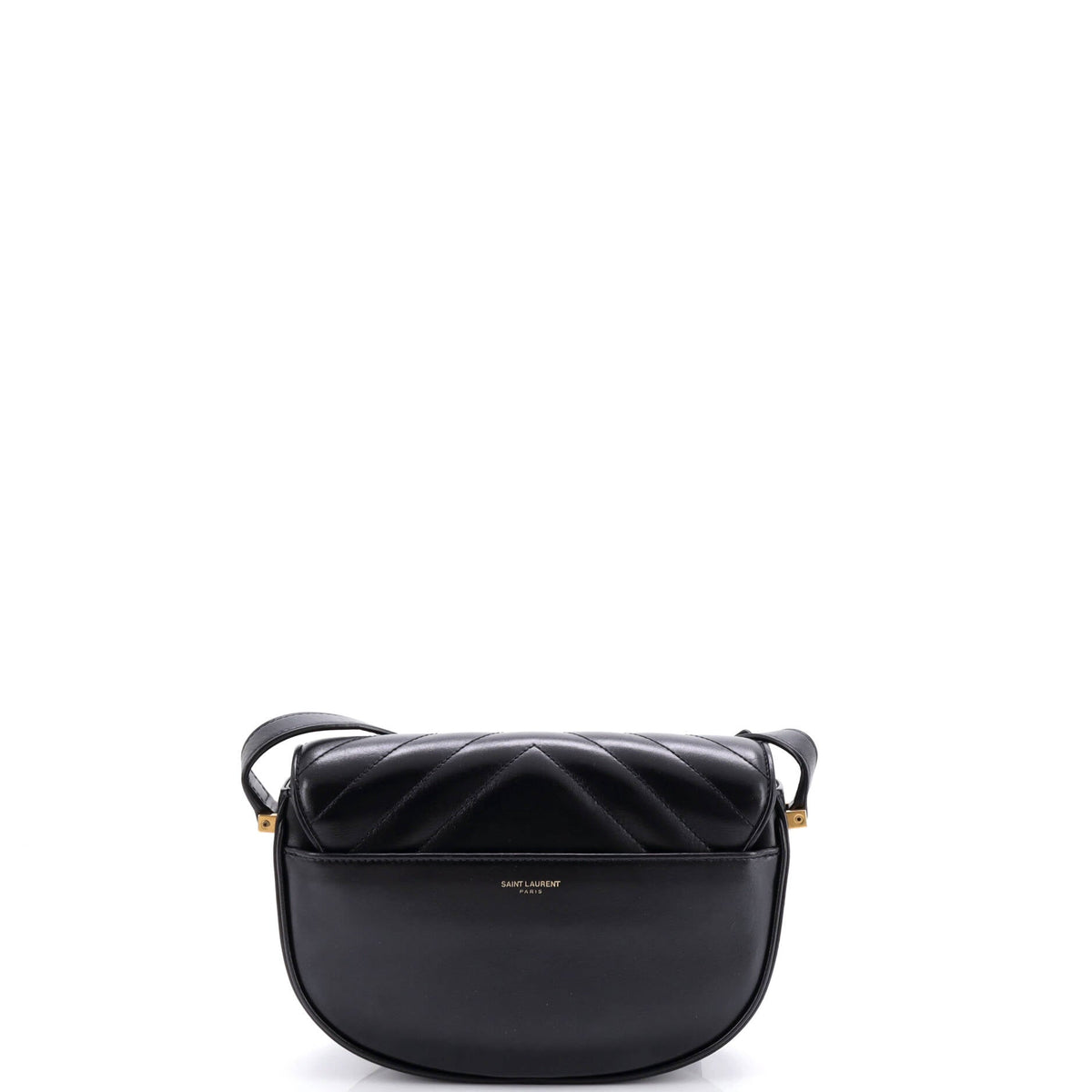 Joan Satchel Matelasse Chevron Leather Small