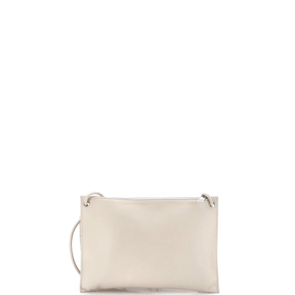 Double Pouch Crossbody Bag Intrecciato Nappa