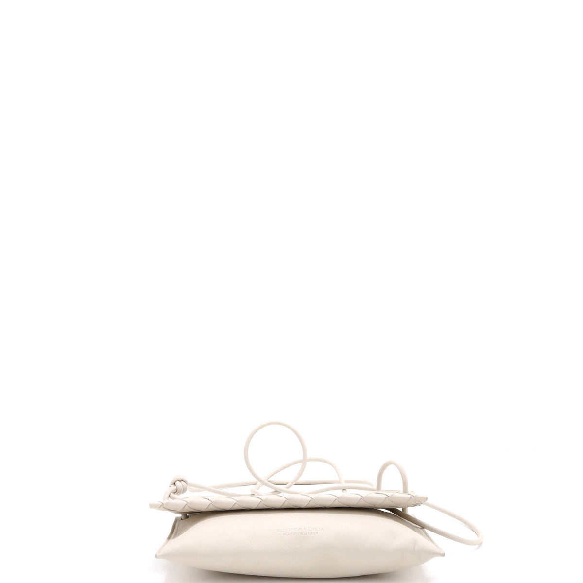 Double Pouch Crossbody Bag Intrecciato Nappa