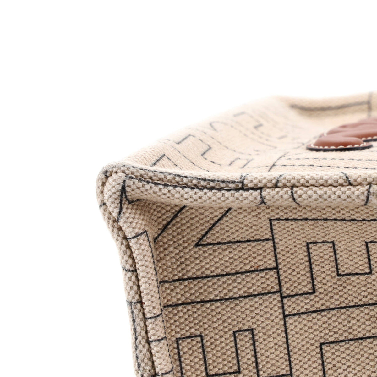 Cabas Thais Tote Triomphe Printed Canvas Small