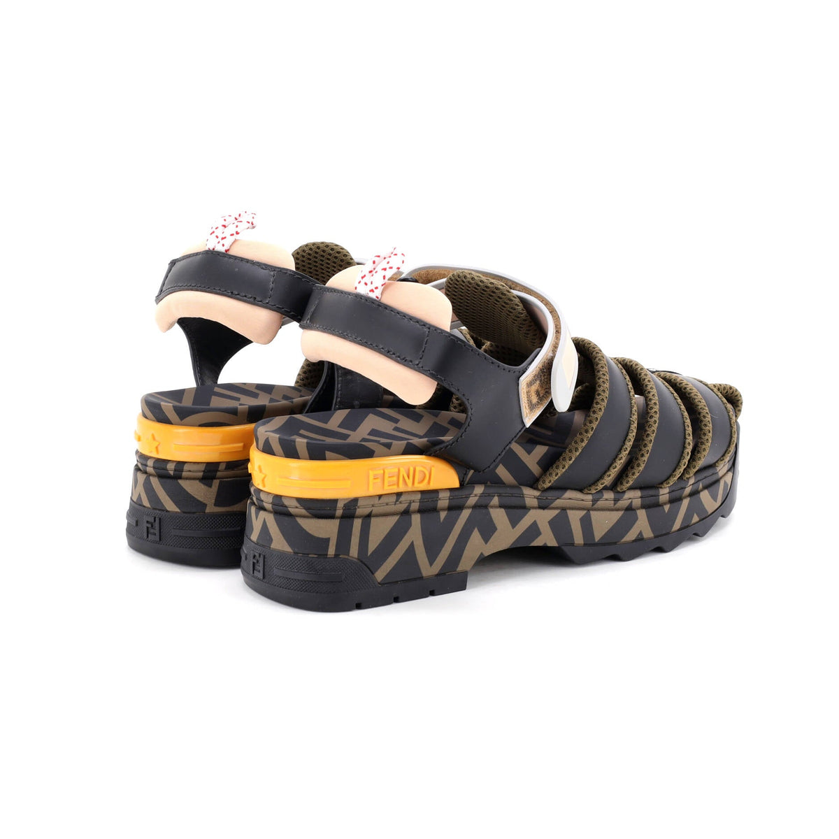 Women's T-Rex Platform Sandals Leather with Nylon