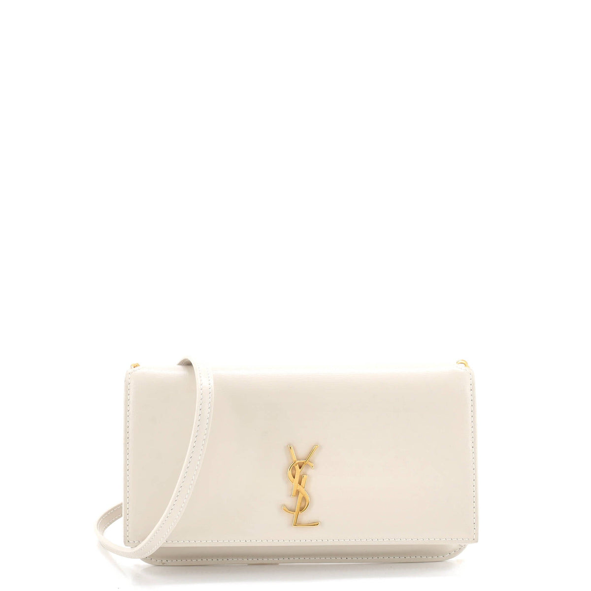 Classic Monogram Phone Holder Shoulder Bag Leather