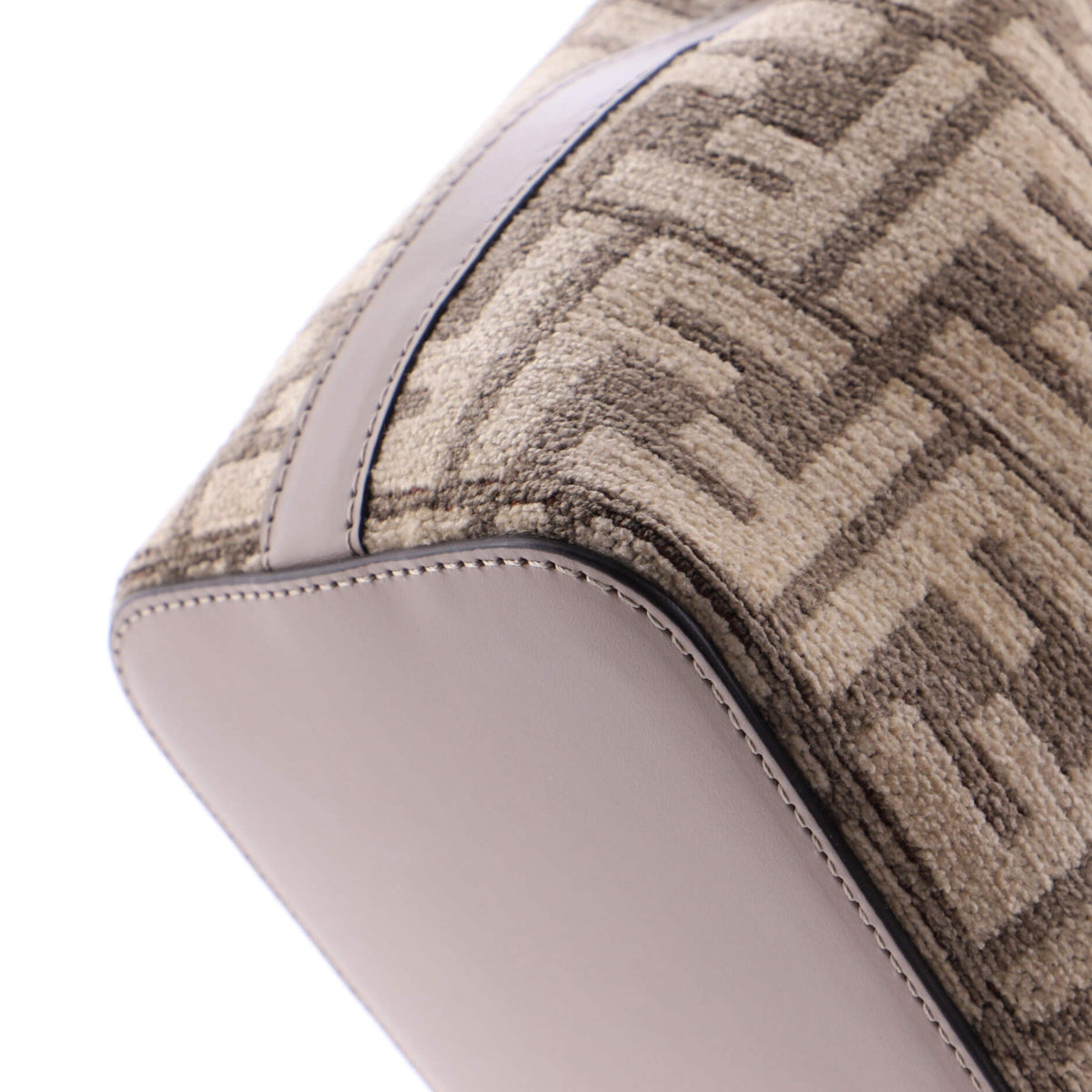Mon Tresor Bucket Bag Zucca Velvet Jacquard Mini
