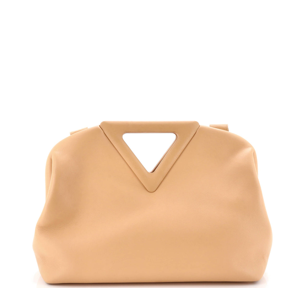 Point Shoulder Bag Leather Medium