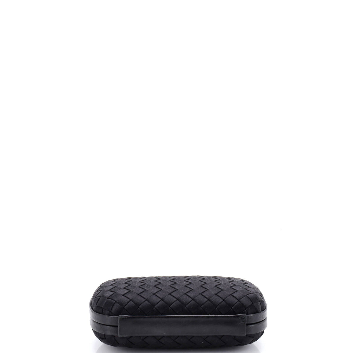Box Knot Clutch Intrecciato Satin Small