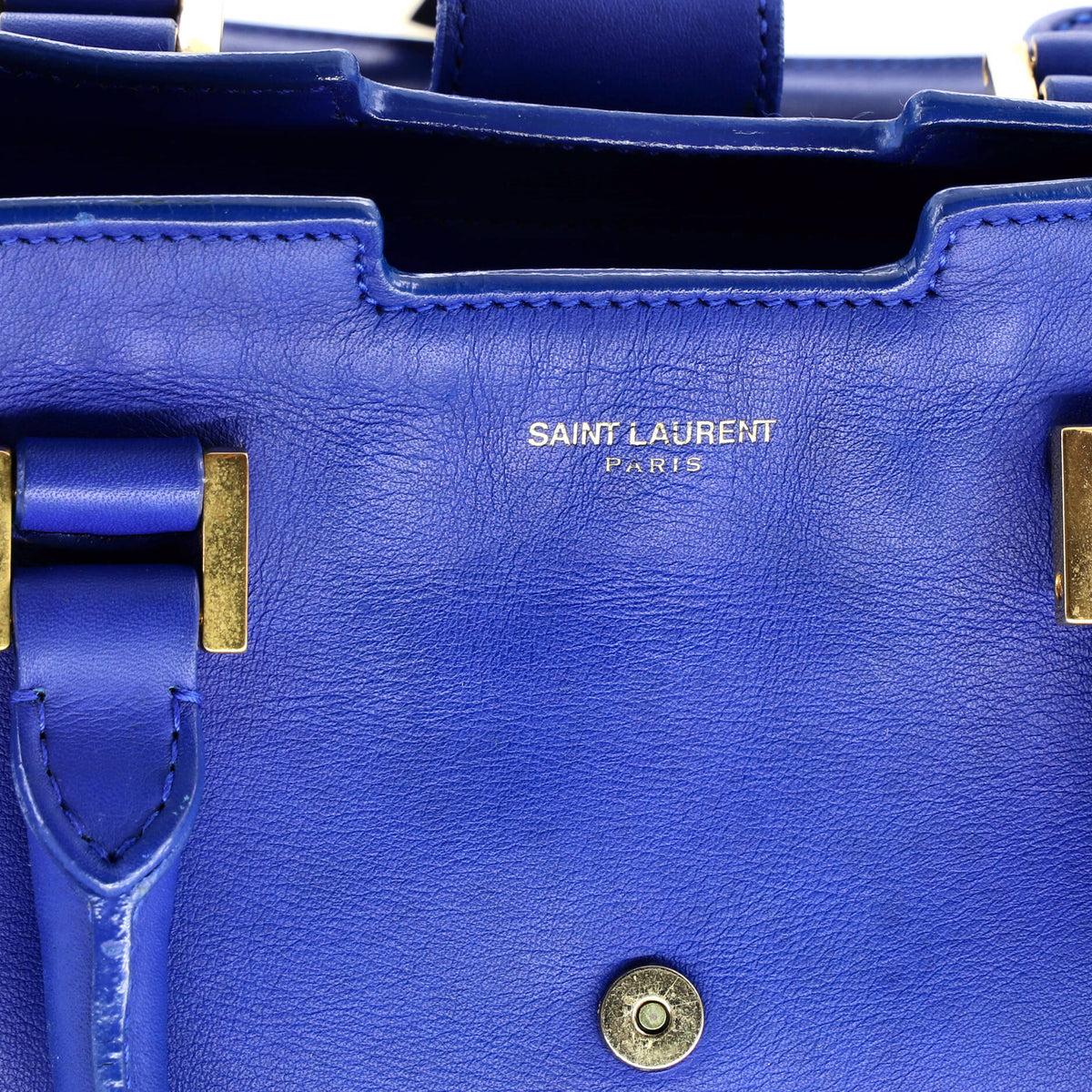 Classic Y Cabas Leather Small