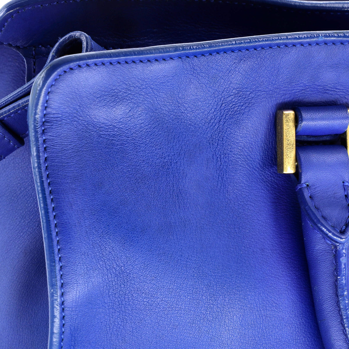 Classic Y Cabas Leather Small