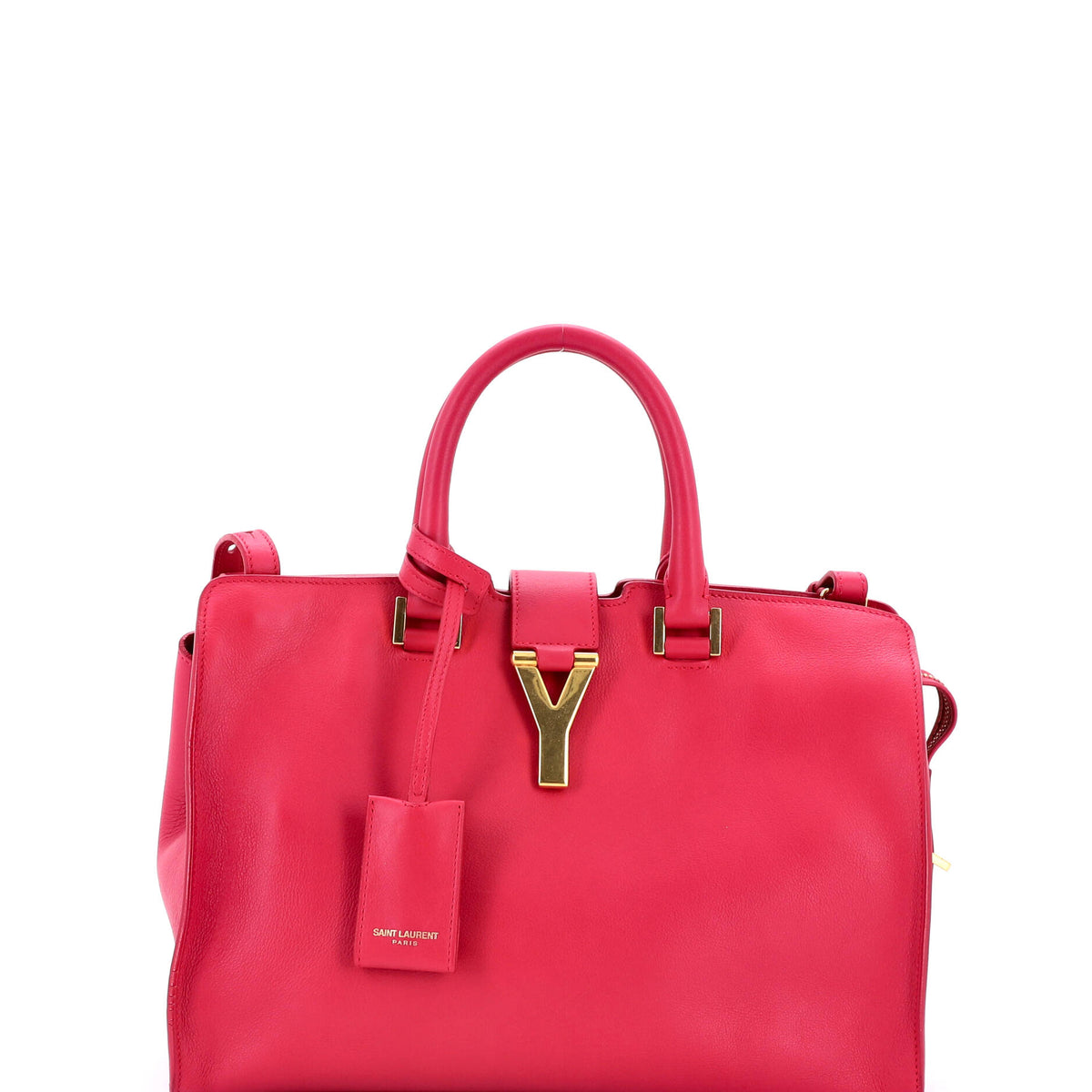 Classic Y Cabas Leather Small