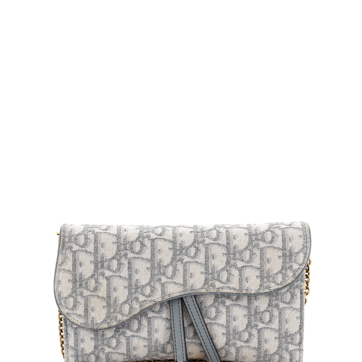 Saddle Chain Wallet Oblique Canvas
