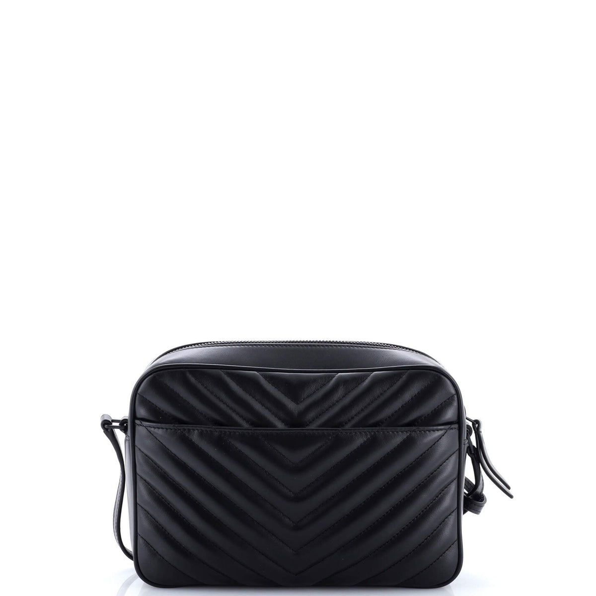 Lou Camera Bag Matelasse Chevron Leather Small
