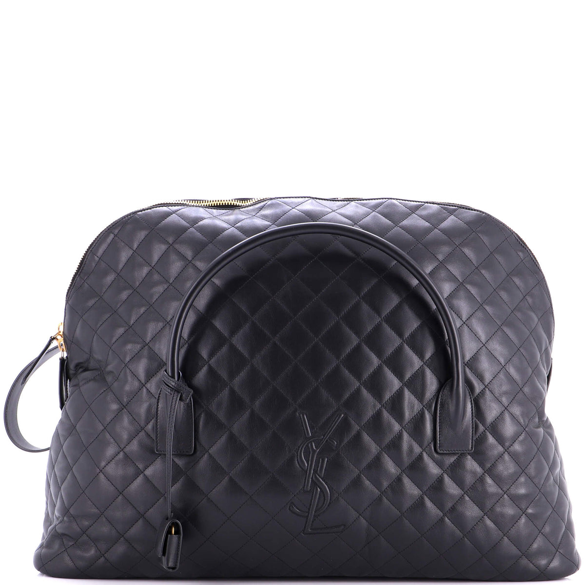 ES Giant Travel Bag Quilted Leather