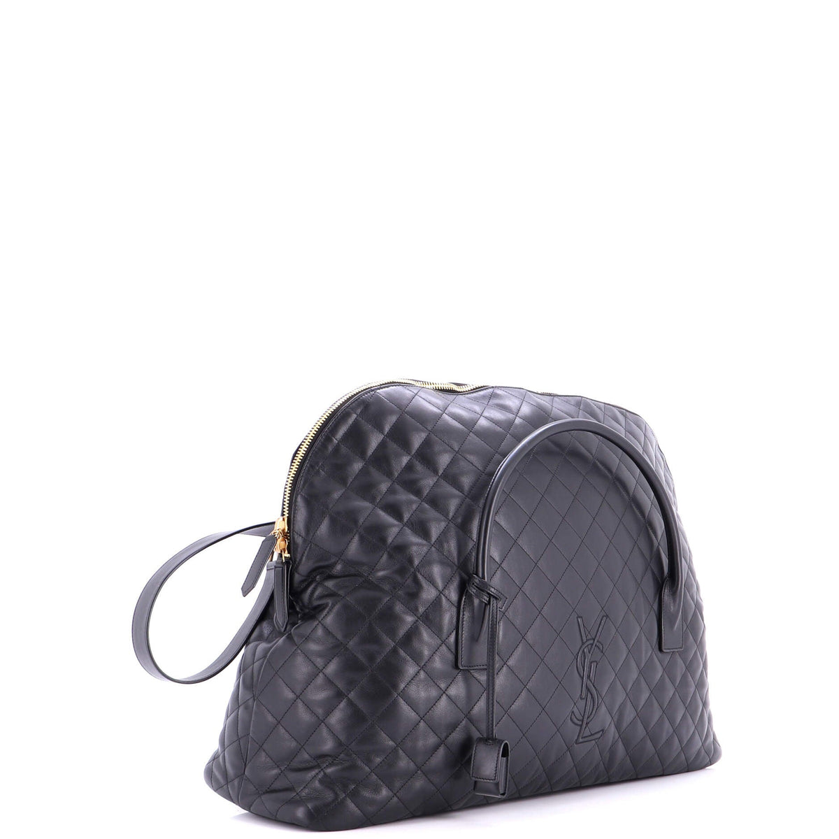 ES Giant Travel Bag Quilted Leather