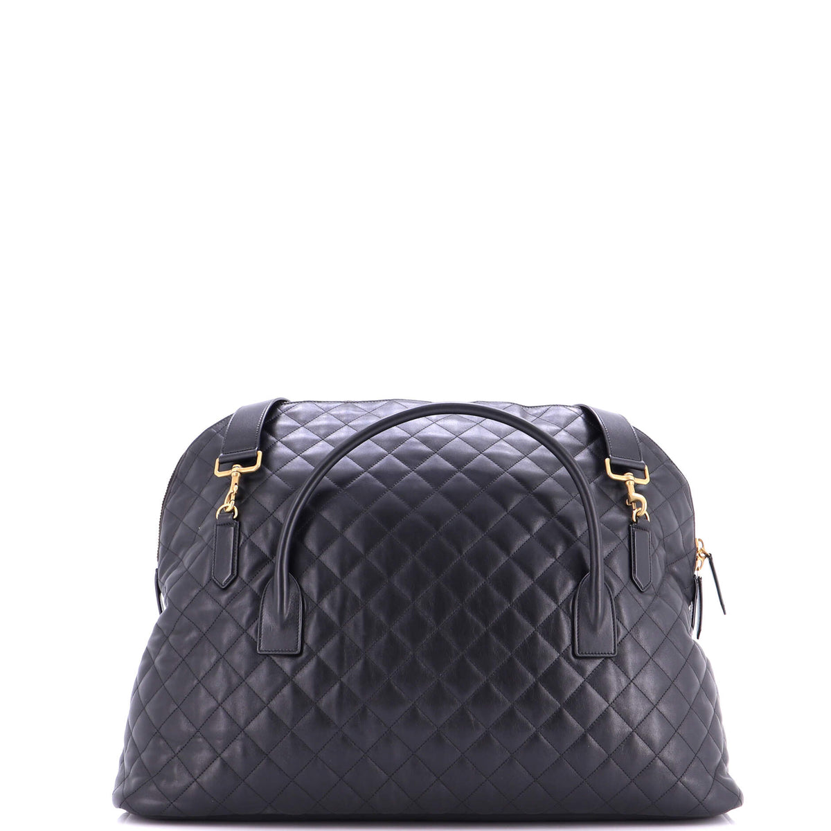 ES Giant Travel Bag Quilted Leather