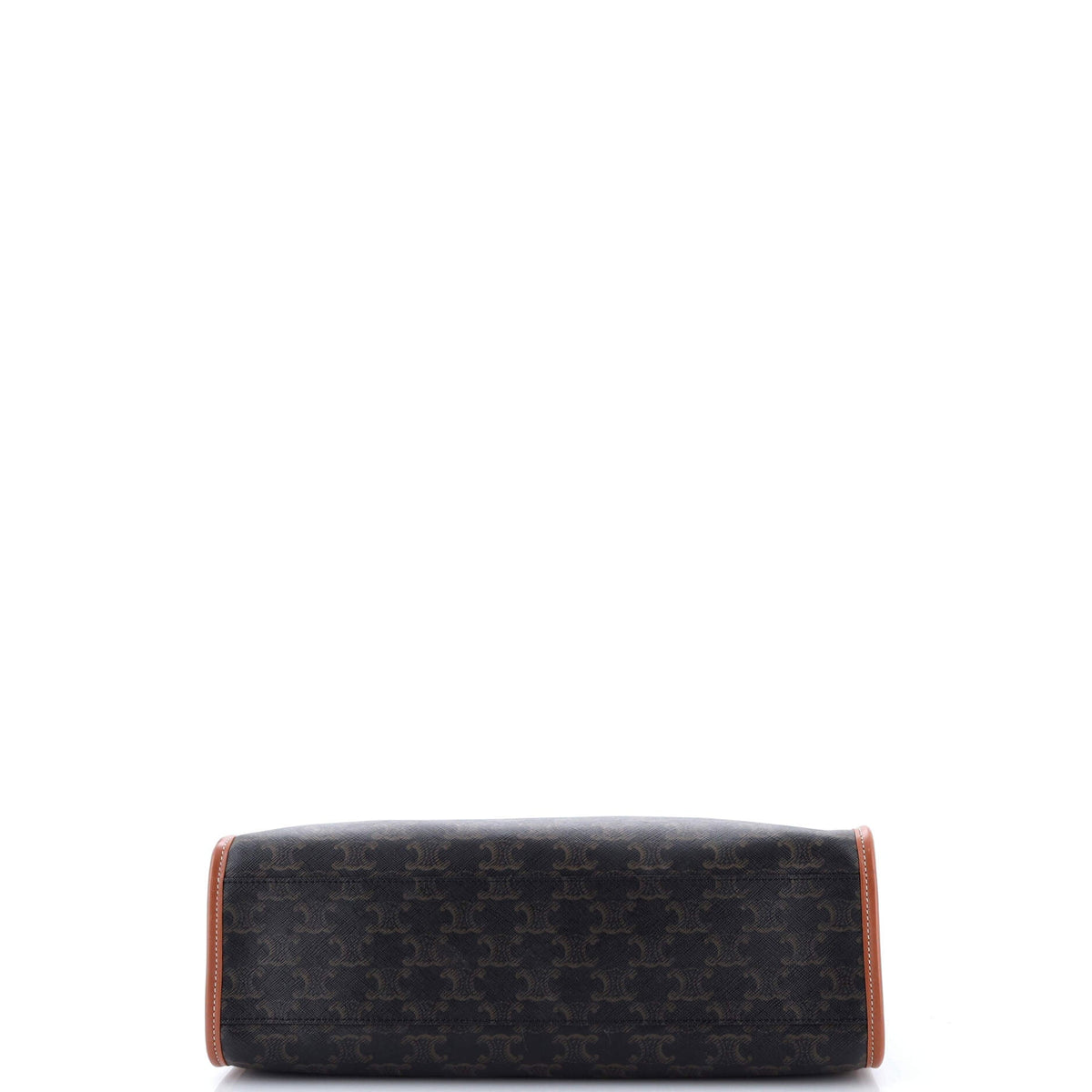Horizontal Cabas Tote Triomphe Coated Canvas Mini
