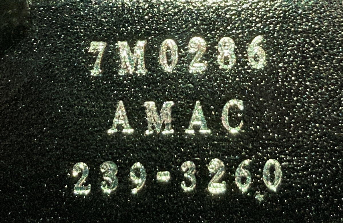 Logo Camera Bag Embossed Leather