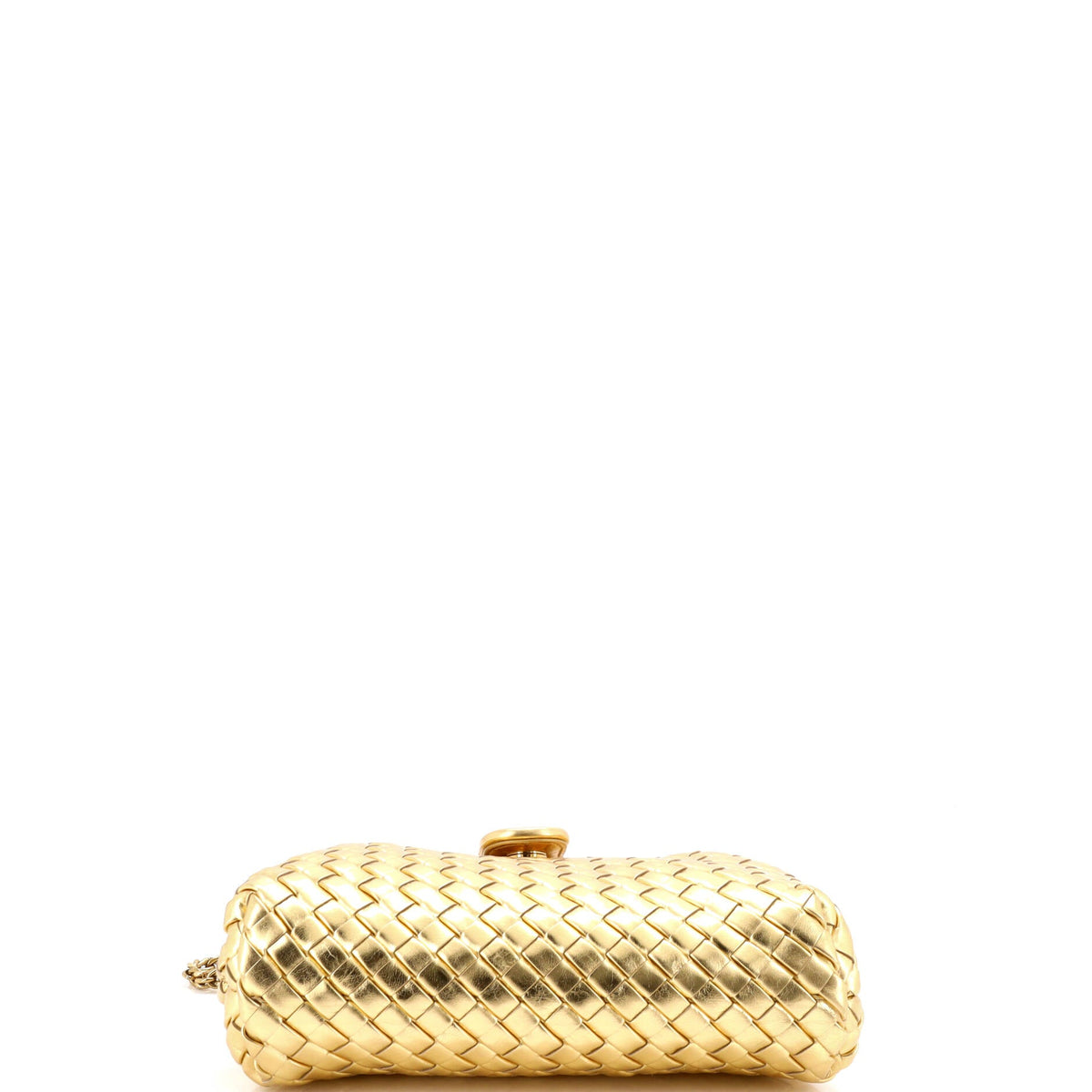 Lauren 1980 Clutch with Chain Intrecciato Nappa Medium