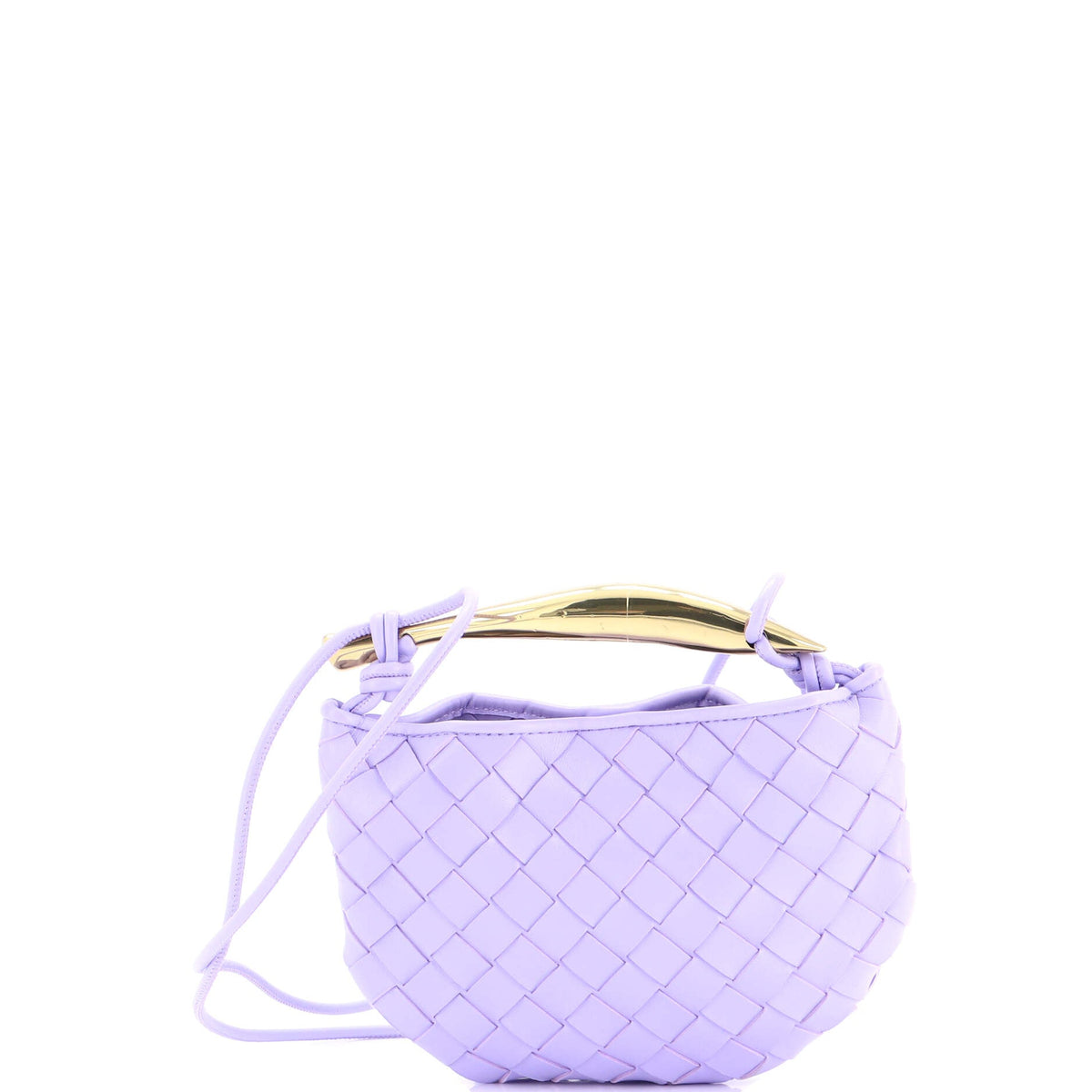 Sardine Top Handle Bag Intrecciato Nappa Mini